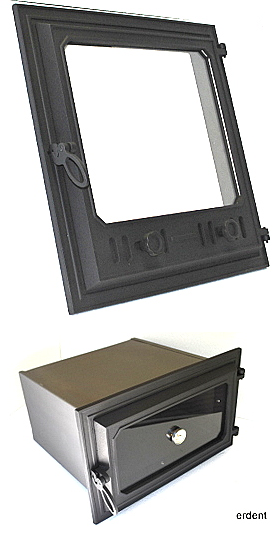 KIT Kamint�r KL-5050/KL-ET schwarz f�r die Details klicken Sie hier!